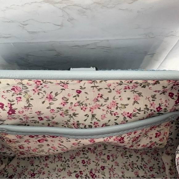 Islander UK Harris Tweed Medium Doctor Bag Blue Tartan Satchel NWOT - Picture 7 of 14